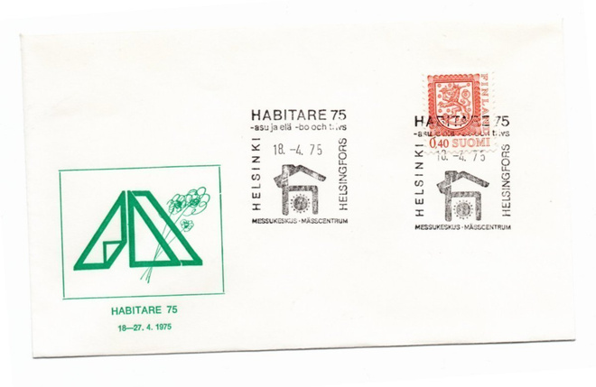 Helsinki: Habitare (erikoisleima 18.4.1975)