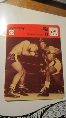 Concert Hall nyrkkeily Sonny Liston 33-787