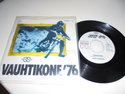 7" Juice Leskinen- Vauhtikone'76 / Jyrki Boy(mainoslevy)