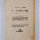 Quentin Patrick : Kuoleman lyhty : salapoliisiromaani - pikkukuva 2
