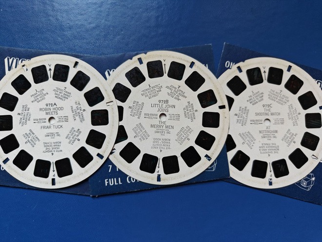 VIEW-MASTER KUVAKIEKOT No: 972A, 972B ja 972C