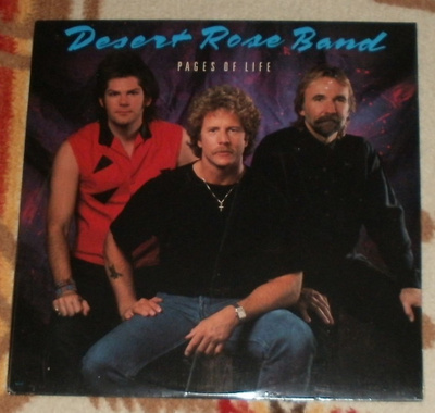 DESERT ROSE BAND ~ Pages Of Life ~ LP kelmussa MINT  Byrds