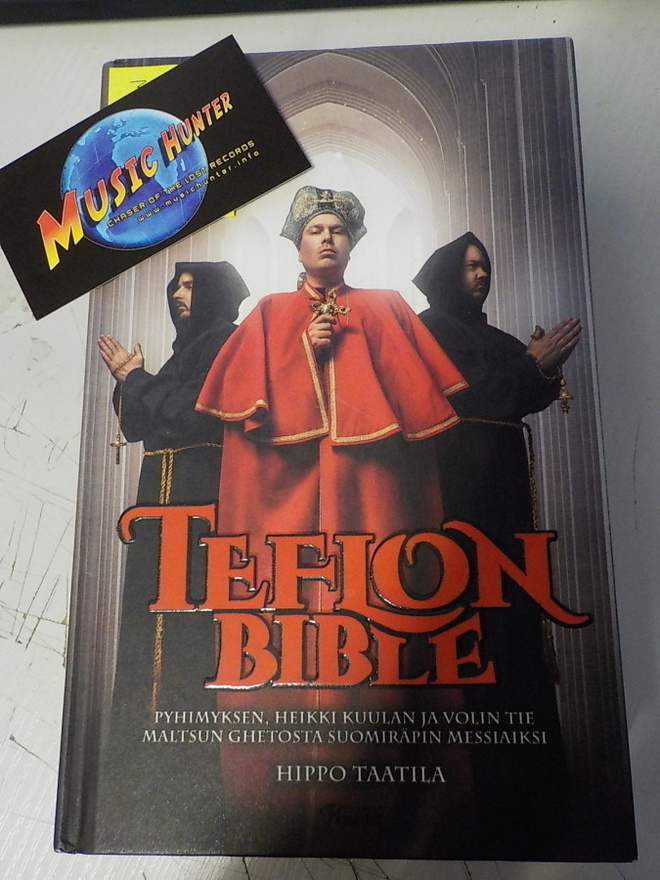 TEFLON BIBLE KIRJA KOLMELLA NIMMARILLA