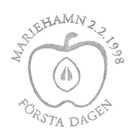 Åland 1998 Maatalous 2,00 mk välilöpari logo ** LaPe 134 - pikkukuva 3