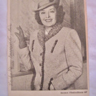 VANHA Postikortti Elokuva Näyttelijä Birgit Kronström 1943 - pikkukuva 1