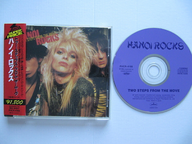 Hanoi Rocks Two Steps From The Move Japanilainen CD OBI