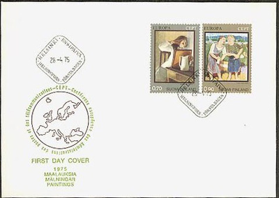 1975 Eurooppa FDC