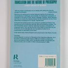 Andrew Benjamin : Translation and the nature of philosoph... - pikkukuva 2