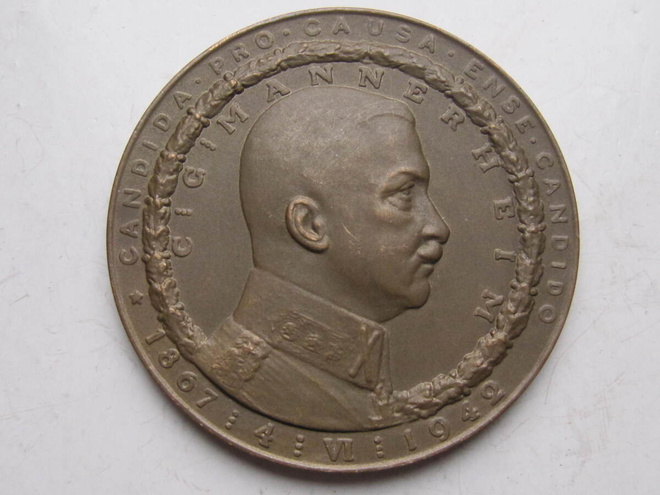 C. G. Mannerheim (1867-1942) 75v. ( E. Wiksröm)