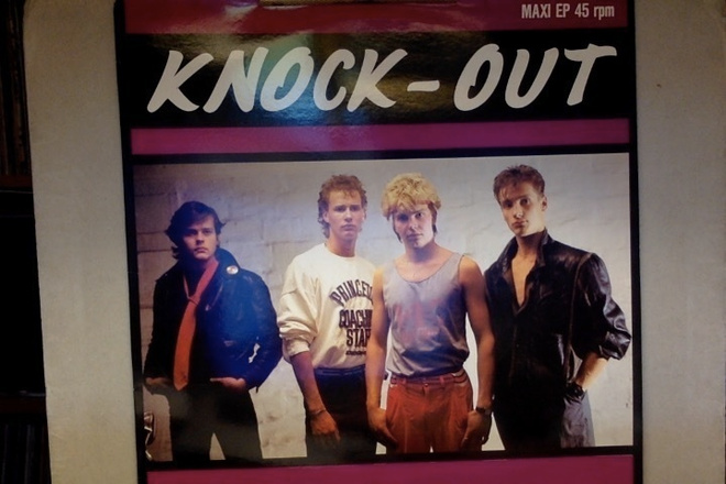 KNOCK - OUT :: KNOCK - OUT :: VINYYLI EP 12"   FIN-1985 !!
