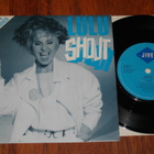 7" LULU - Shout - single 1986 rock and roll EX - pikkukuva 1