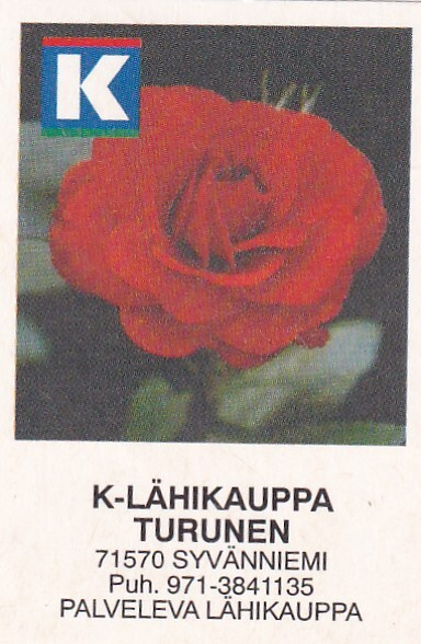 Syvänniemi, K - Lähikauppa Turunen   s67