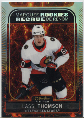 2021-22 OPC Platinum Hot Magma /499 #295 Lassi Thomson