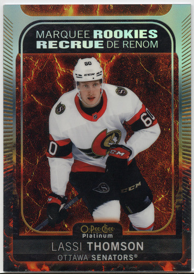 2021-22 OPC Platinum Hot Magma /499 #295 Lassi Thomson