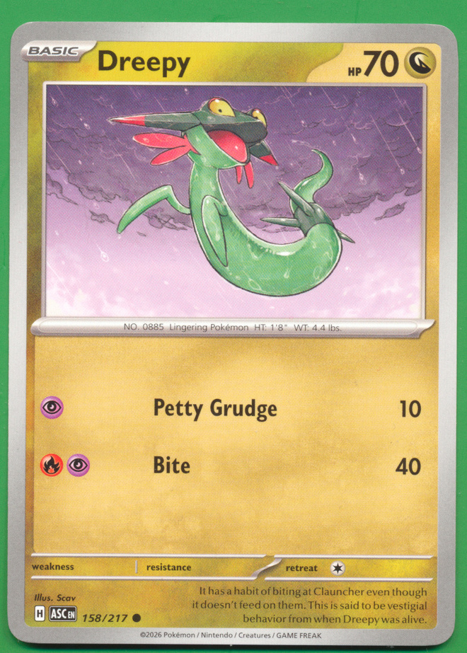 Pokémon Dreepy (ASC 158)