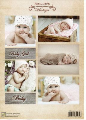 KORTTIKUVAT °°VAUVAT ...BABY GIRL...BOY°° / Nellies Vintage