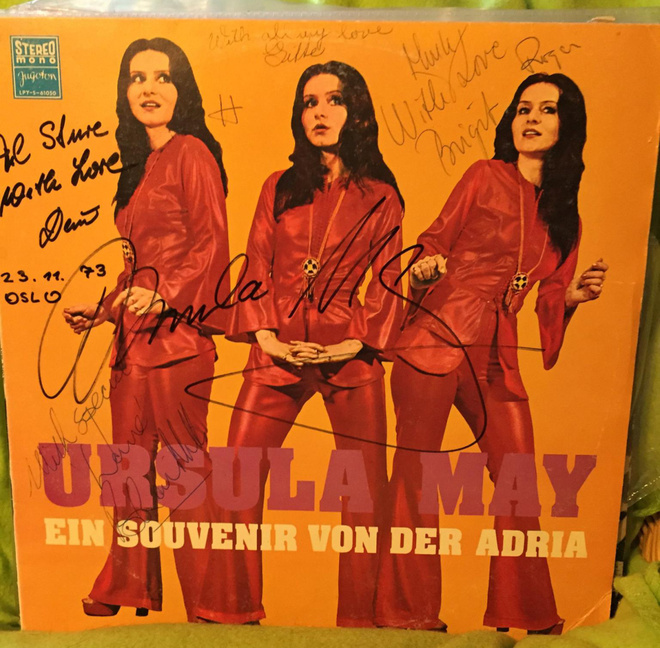 Ursula May - Ein souvenir von der Adria vinyyli nimmarilla
