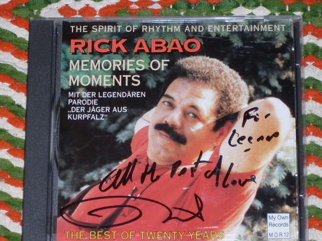 CD - RICK ABAO - Memories Of Moments - 2015 nimmari NM