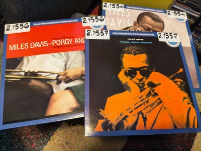 Miles Davis LP:t 3kpl