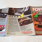 Toyota Celica Supra MR2 suomi esite - pikkukuva 1