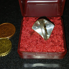 Vintage Hopea sormus punaisilla kivellä 925 - pikkukuva 4