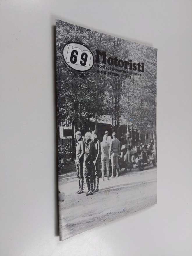 Motoristi 5/1982 : Moottoripyöräkerho 69 ry.