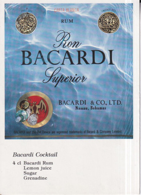 Ron Bacardi Coctail , e107