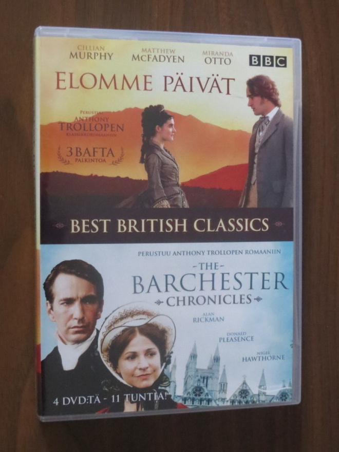 Elomme päivät & The Barchester Chronicles 4DVD