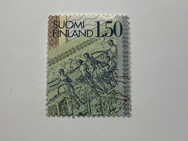 963/ 1985 100 vuotta setelipainatusta 6/8 o leimattu