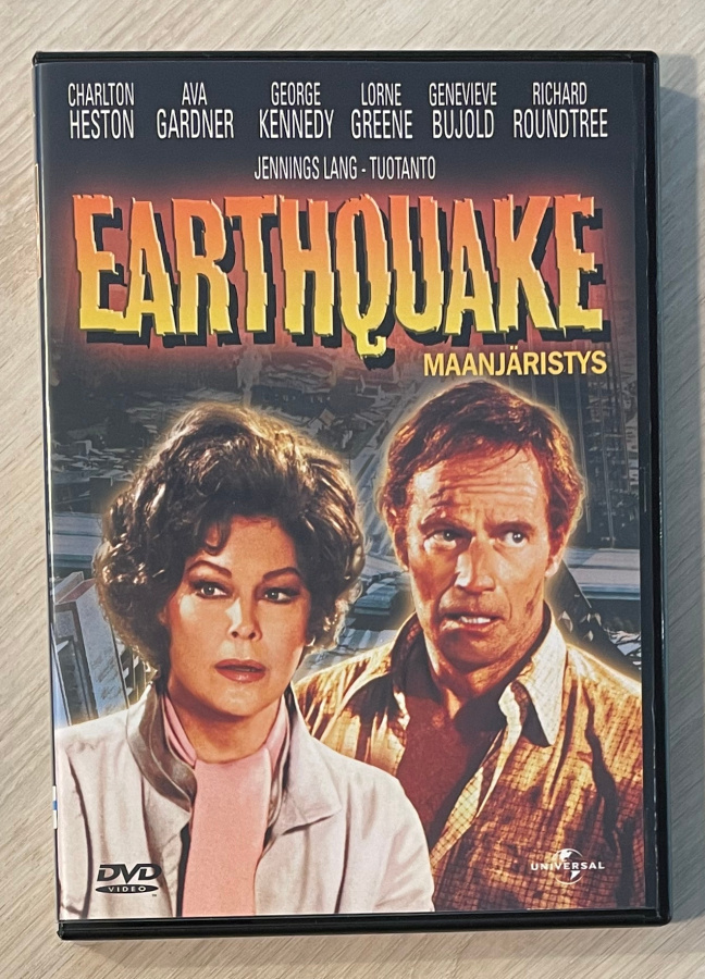 Maanjäristys (1974) Charlton Heston, Ava Gardner