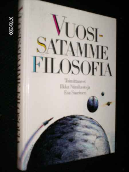 Niiniluoto Saarinen: Vuosisatamme Filosofia (3p.1989) Sis.pk