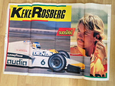 Keke Rosberg juliste