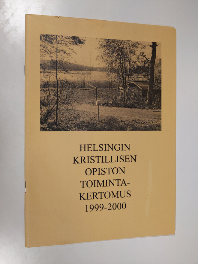 Helsingin kristillisen opiston toimintakertomus 1999-2000