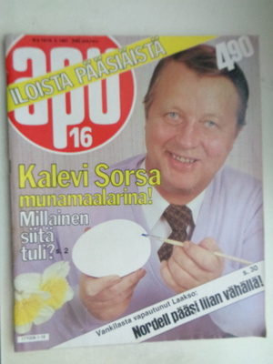 Apu lehti Nro 16/1981 (25.2)