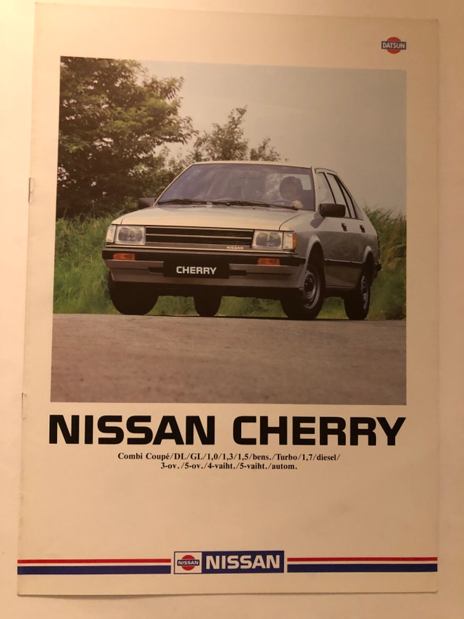 Myyntiesite - Nissan Cherry - 1983