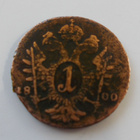 AUSTRIA 1 KREUZER 1800  Franz II - pikkukuva 1
