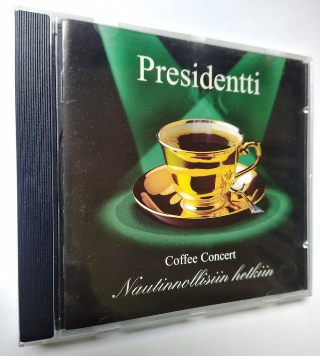 Musiikki CD Presidentti Coffee Concert