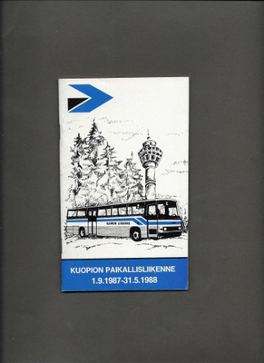 Aikataulut, Kuopion Liikenne, 1987-88