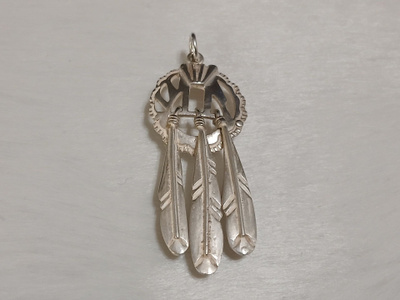 Native American vintage Navajo Hopea riipus 925