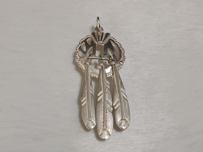 Native American vintage Navajo Hopea riipus 925