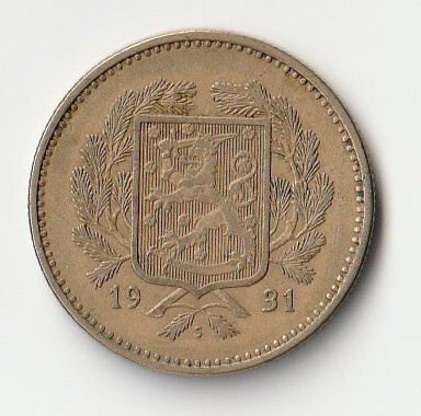 10 markkaa 1931 Alpr