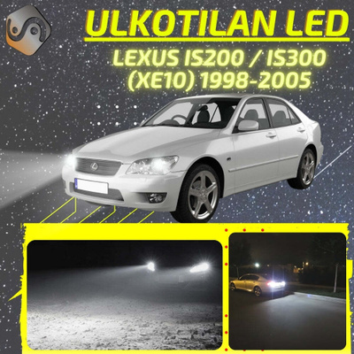 IS200 / IS300 (XE10) 1998-2005 Ulkoiset LED -valot