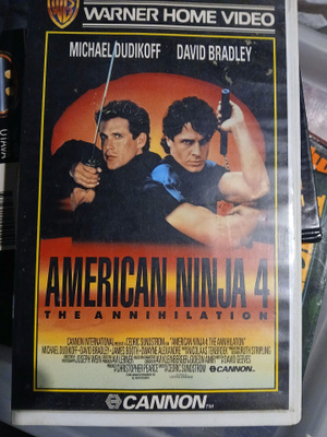 American ninja 4 vhs