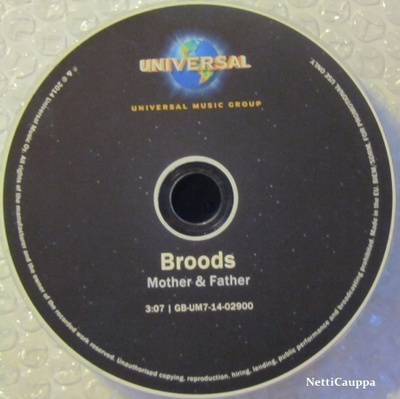 Broods • Mother & Father PROMO CDr-Single