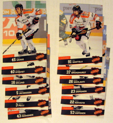 Cardset 2016-17 KooKoo 265-276 teamset