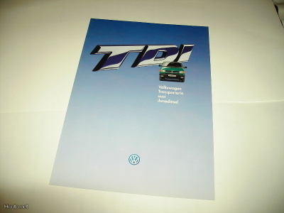 Myyntiesite - VW Transporter TDI - 12/1995