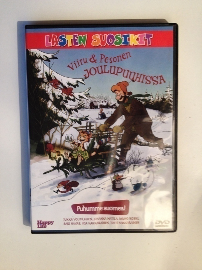 Viiru Ja Pesonen Joulupuuhissa (DVD) Puhumme Suomea!