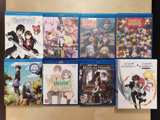 Anime sarja bluray