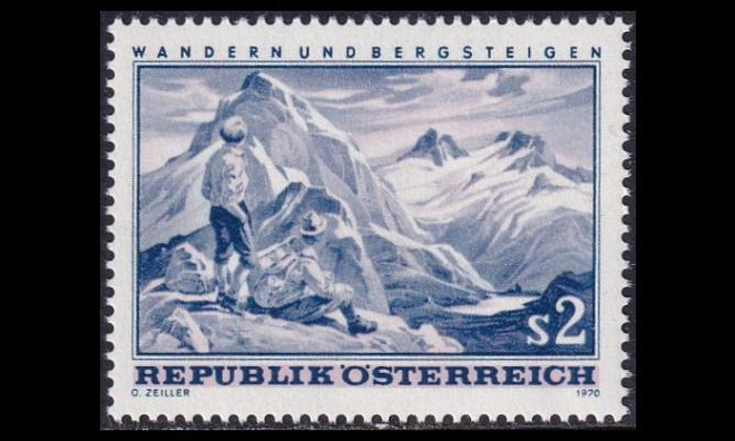 Itävalta 1341 ** Vaellus ja vuorikiipeily (1970)