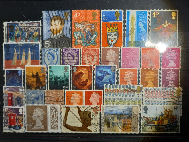 ISO-BRITANNIA UK suuri levyllinen merkkejä o